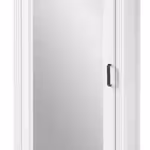 Dielenschrank JASMIN mit Spiegel Pinie weiß Nachbildung EAN:4250314543823