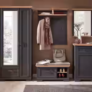 JASMIN Garderoben Set GH82 Farbton Graphit 5-teilig EAN:4250314544059