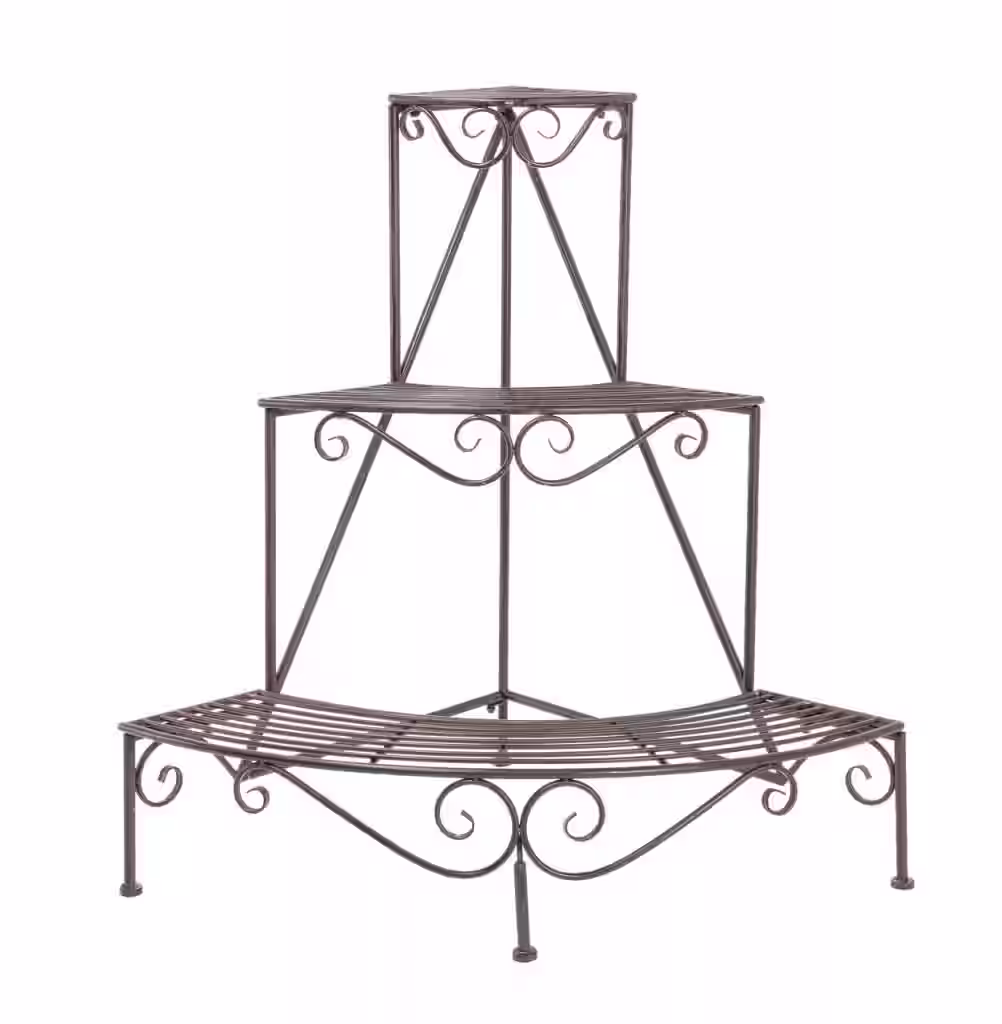Blumentreppe Eckregal FIORI SCALE Pflanzregal 3 Stufen