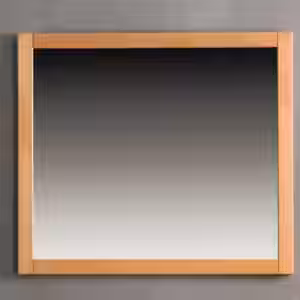 Spiegel 91 x 80 cm Genf - Kernbuche Massivholz geölt EAN:4250983105728