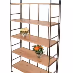 Landhausregal Eisenregal BORDO 176 mit 5 Holzböden EAN:4250983107937