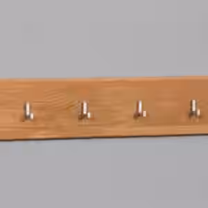 Wandgarderobe Hakenleiste Basel - Wildeiche Massivholz geölt EAN:4250983110685