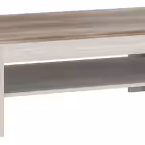 Couchtisch DURO 120 x 75 cm Optik Pinie weiß / Eiche antik EAN:5904767864460