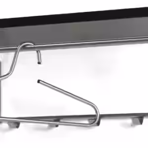 Garderobe Wandgarderobe Rex 3 in Nickeloptik