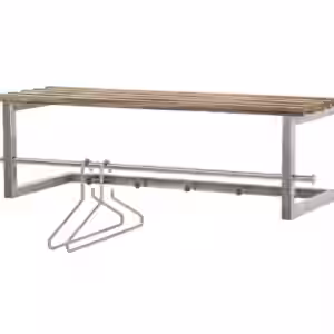 Spinder Garderobe Wandgarderobe Rezzo Edelstahl Walnuss EAN:8712077090915