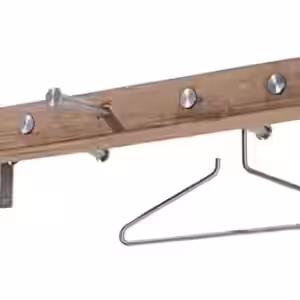 Design Wandgarderobe KLOS 2 Edelstahl Eiche EAN:8712077091172