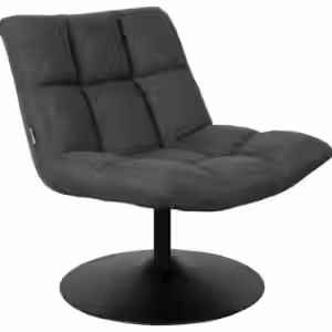 Lounge Sessel BAR Stoff Dunkelgrau von DutchBone EAN:8718548021464