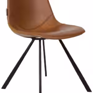 Esszimmerstuhl FRANKY Kunstleder Vintage braun von DutchBone EAN:8718548026568