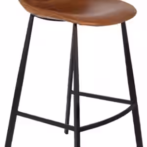 Barhocker FRANKY Kunstleder Vintage braun von DutchBone EAN:8718548026582