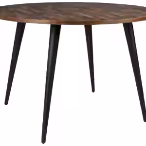 Runder Esstisch MO 110 cm - recycled Teak für ein gemütliches Ambiente EAN:8718548030626