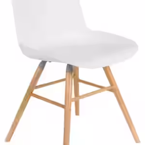 Esszimmerstuhl ALBERT KUIP in Weiß - Designerstuhl von ZUIVER EAN:8718548030992