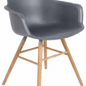 Esszimmerstuhl ALBERT KUIP Dunkelgrau - Design Armlehnstuhl von ZUIVER EAN:8718548031050