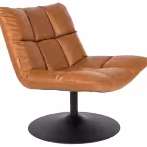 Lounge Sessel BAR VINTAGE BROWN Kunstleder von DutchBone EAN:8718548031685