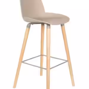 Barhocker ALBERT KUIP in Taupe von ZUIVER EAN:8718548036284
