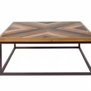 Couchtisch JOY mit farbigen Parkett-Muster 81 x 81 cm EAN:8718548038448