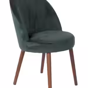 Esszimmerstuhl BARBARA VELVET Samt Grün von DutchBone EAN:8718548038639