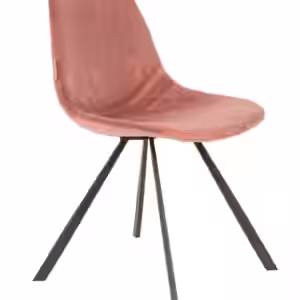 Esszimmerstuhl FRANKY VELVET Samt Rosa von DutchBone EAN:8718548040427