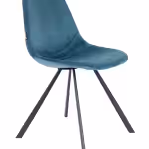 Esszimmerstuhl FRANKY VELVET Samt Petrol von DutchBone EAN:8718548040441