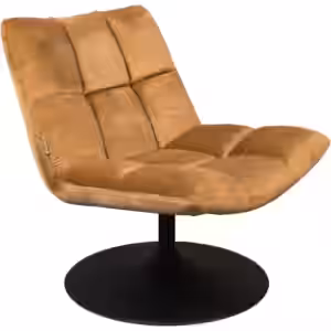 Lounge Sessel BAR VELVET GOLDEN BROWN von DutchBone EAN:8718548043275