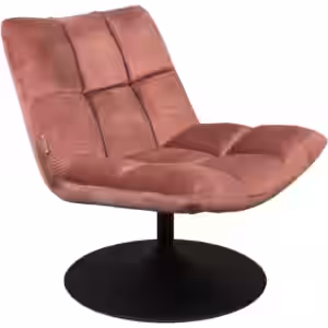 Lounge Sessel BAR VELVET OLD PINK von DutchBone EAN:8718548043299