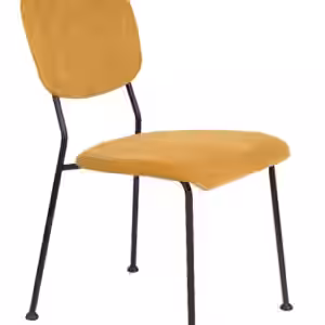 Esszimmerstuhl BENSON OCHRE von ZUIVER mit trendigen Cordstoff EAN:8718548048782