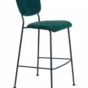 Barhocker BENSON GREEN von ZUIVER mit trendigen Cordstoff EAN:8718548048959
